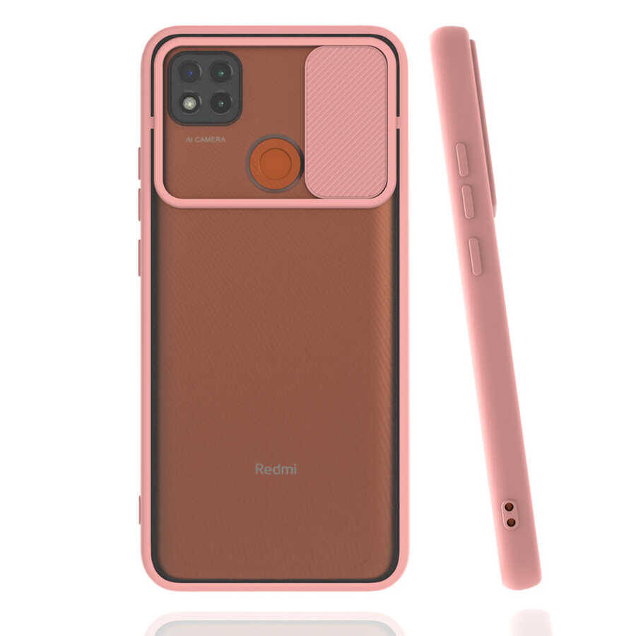 Xiaomi Redmi 9C Kılıf Zore Lensi Kapak - 5