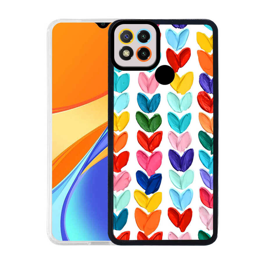 Xiaomi Redmi 9C Kılıf Zore M-Fit Desenli Kapak - 3