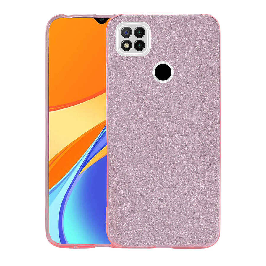 Xiaomi Redmi 9C Kılıf Zore Shining Silikon - 4