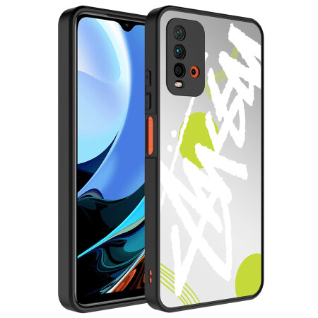 Xiaomi Redmi 9T Kılıf Aynalı Desenli Kamera Korumalı Parlak Zore Mirror Kapak - 5