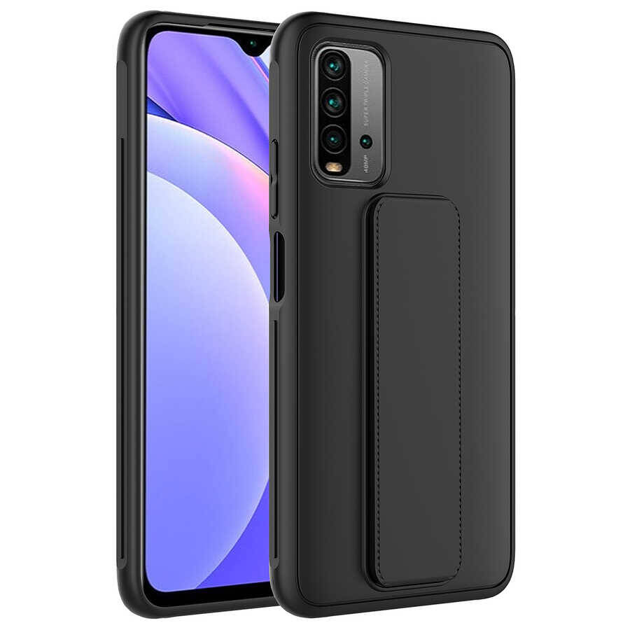 Xiaomi Redmi 9T Kılıf Zore Qstand Kapak - 9