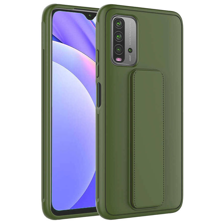 Xiaomi Redmi 9T Kılıf Zore Qstand Kapak - 7