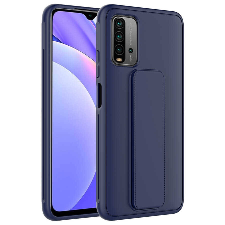 Xiaomi Redmi 9T Kılıf Zore Qstand Kapak - 6