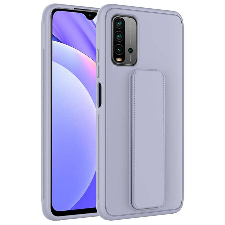 Xiaomi Redmi 9T Kılıf Zore Qstand Kapak - 4