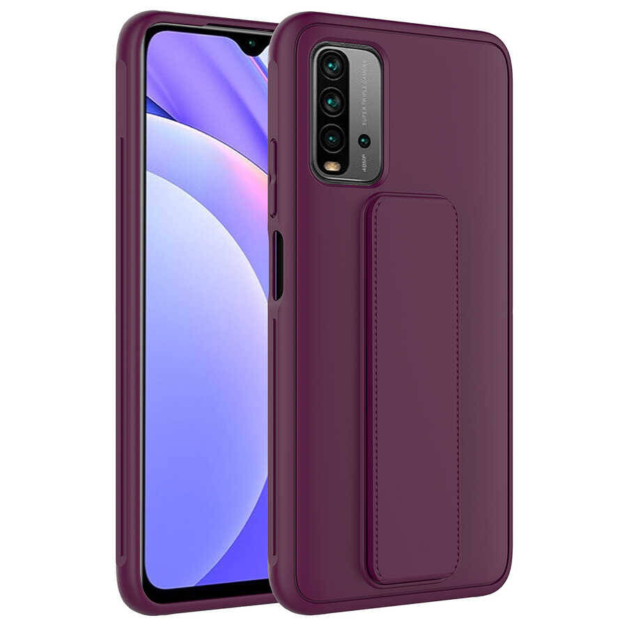 Xiaomi Redmi 9T Kılıf Zore Qstand Kapak - 1