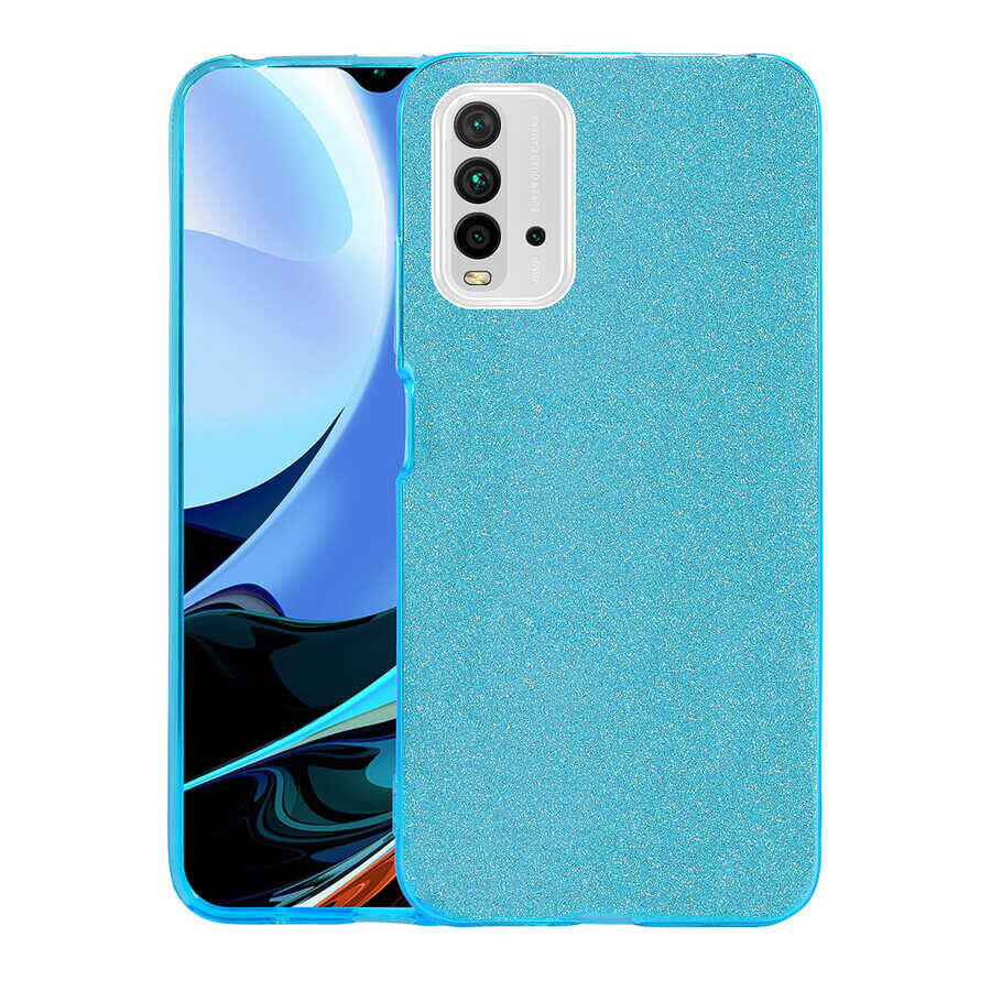 Xiaomi Redmi 9T Kılıf Zore Shining Silikon - 6