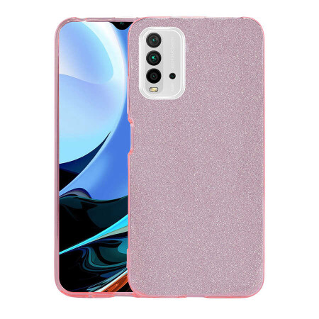 Xiaomi Redmi 9T Kılıf Zore Shining Silikon - 4