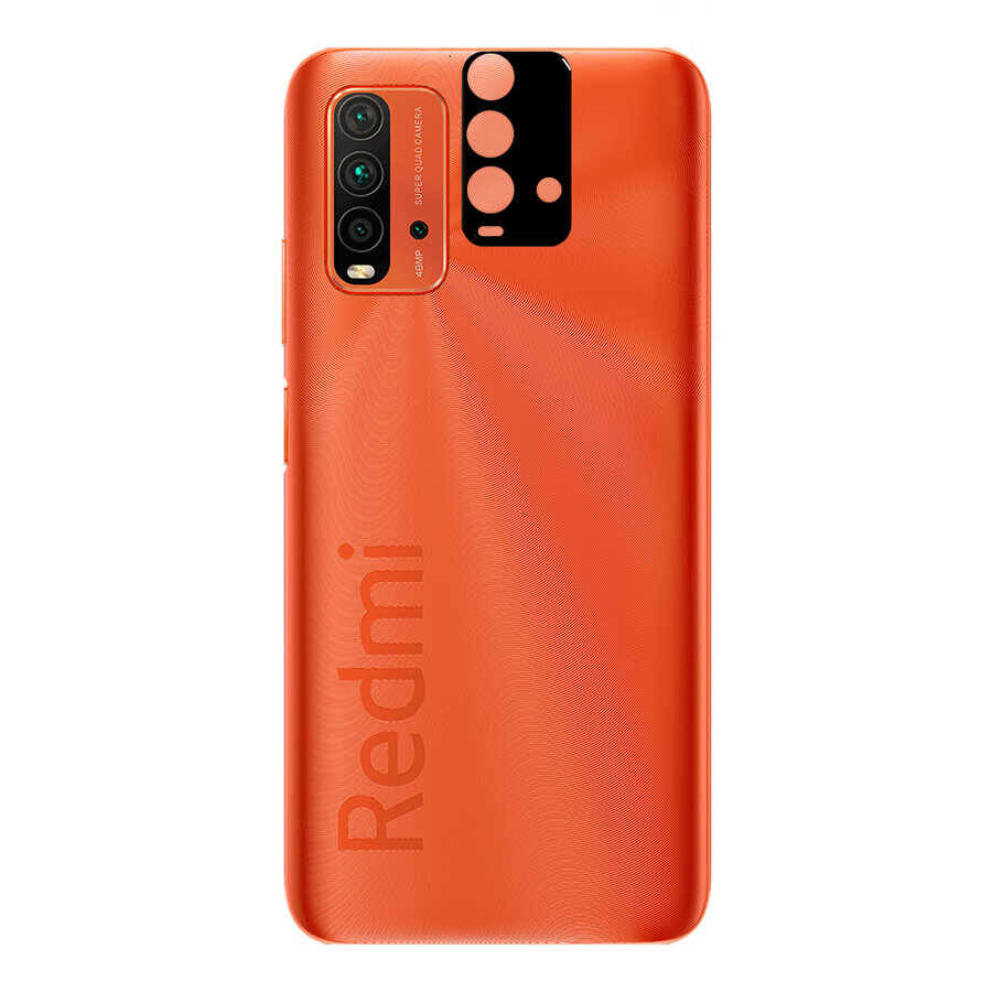 Xiaomi Redmi 9T Zore 3D Kamera Camı - 1