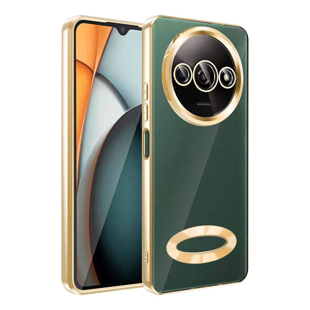 Xiaomi Redmi A3 4G 2024 Kılıf Kamera Korumalı Logo Gösteren Zore Omega Kapak - 7