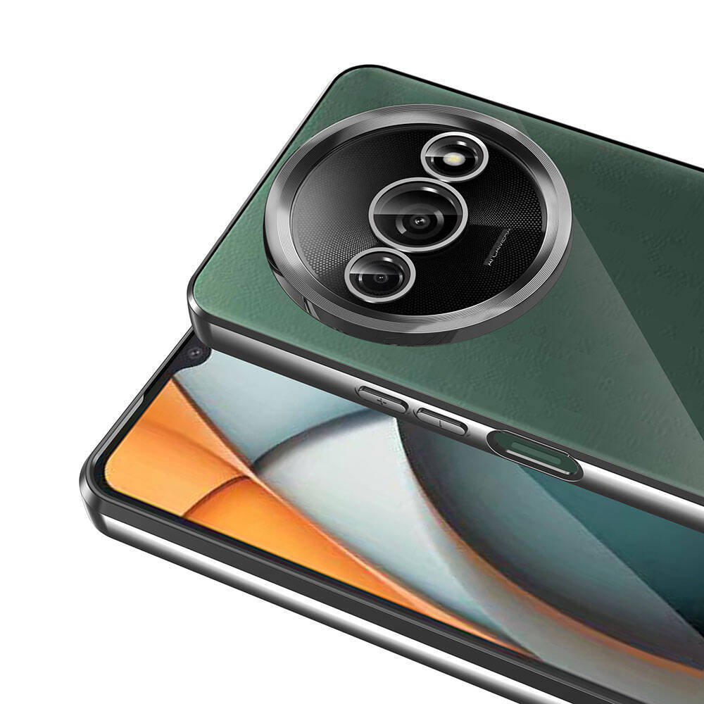 Xiaomi Redmi A3 4G 2024 Kılıf Kamera Korumalı Logo Gösteren Zore Omega Kapak - 15