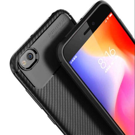 Xiaomi Redmi Go Kılıf Zore Negro Silikon Kapak - 9