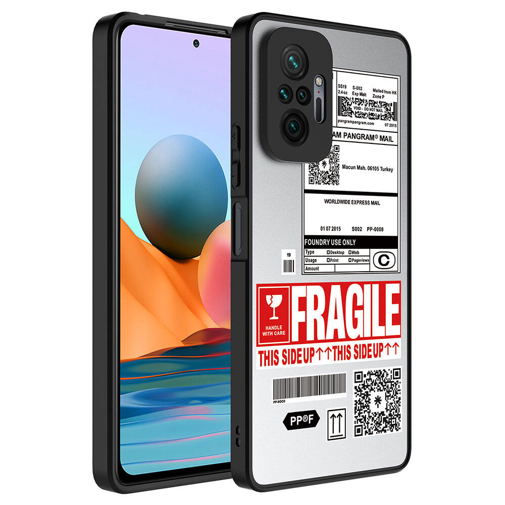 Xiaomi Redmi Note 10 Pro Kılıf Aynalı Desenli Kamera Korumalı Parlak Zore Mirror Kapak - 4