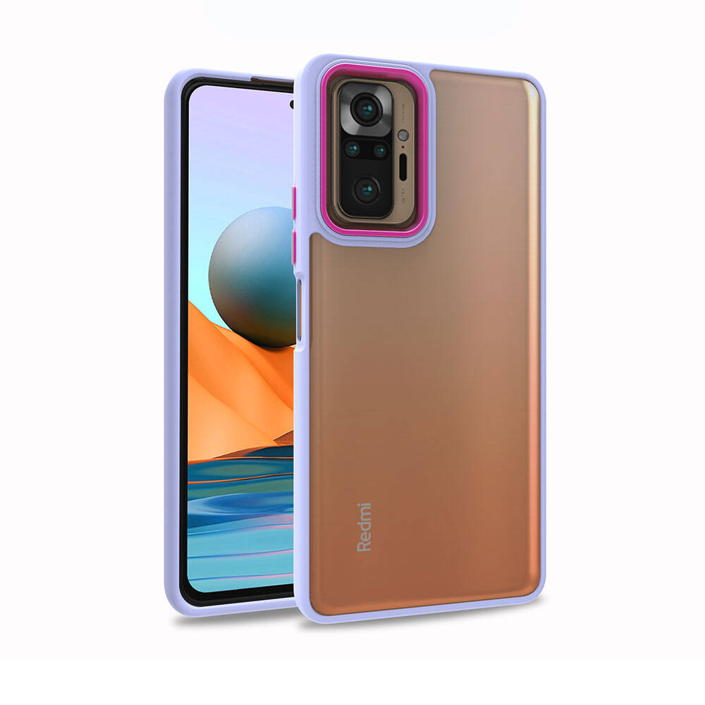 Xiaomi Redmi Note 10 Pro Kılıf Zore Flora Kapak - 3