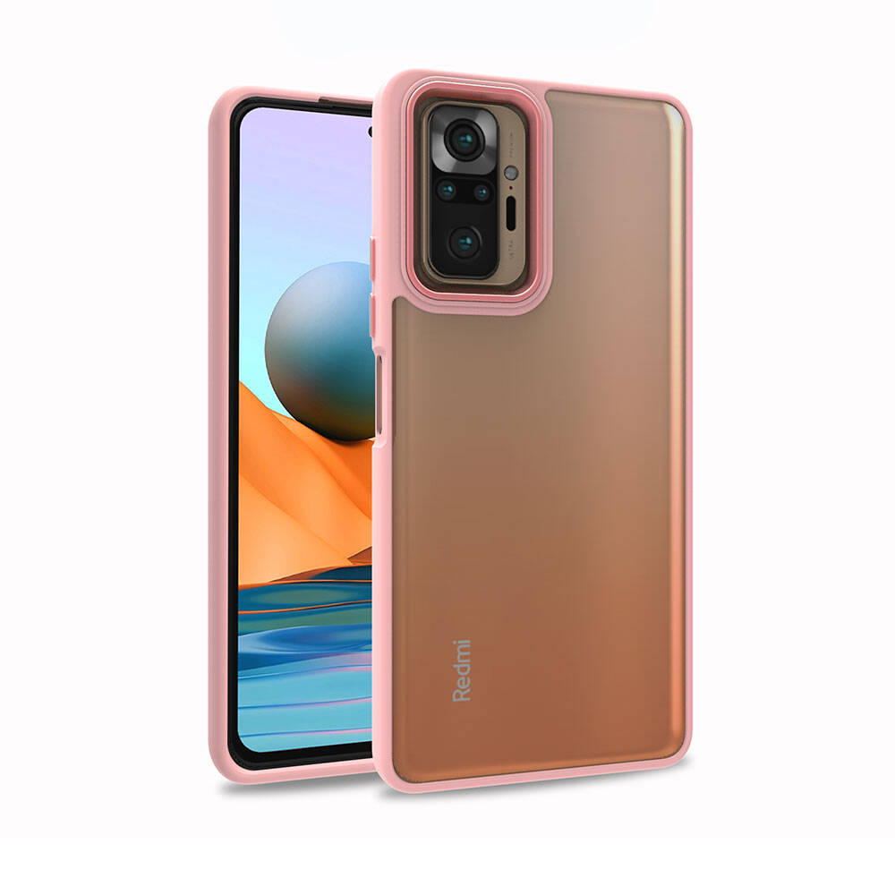 Xiaomi Redmi Note 10 Pro Kılıf Zore Flora Kapak - 1