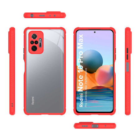 Xiaomi Redmi Note 10 Pro Kılıf ​​Zore Kaff Kapak - 9