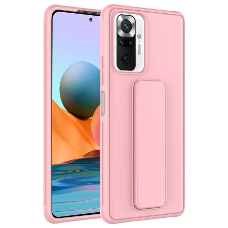 Xiaomi Redmi Note 10 Pro Kılıf Zore Qstand Kapak - 8