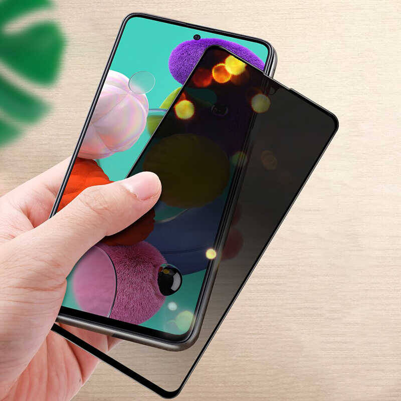 Xiaomi Redmi Note 10 Zore New 5D Privacy Temperli Ekran Koruyucu - 7