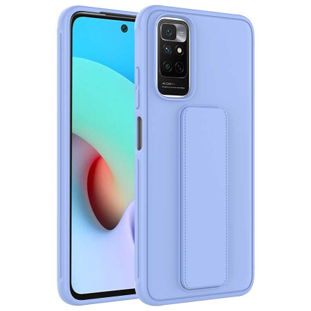 Xiaomi Redmi Note 11 Global Kılıf Zore Qstand Kapak - 9