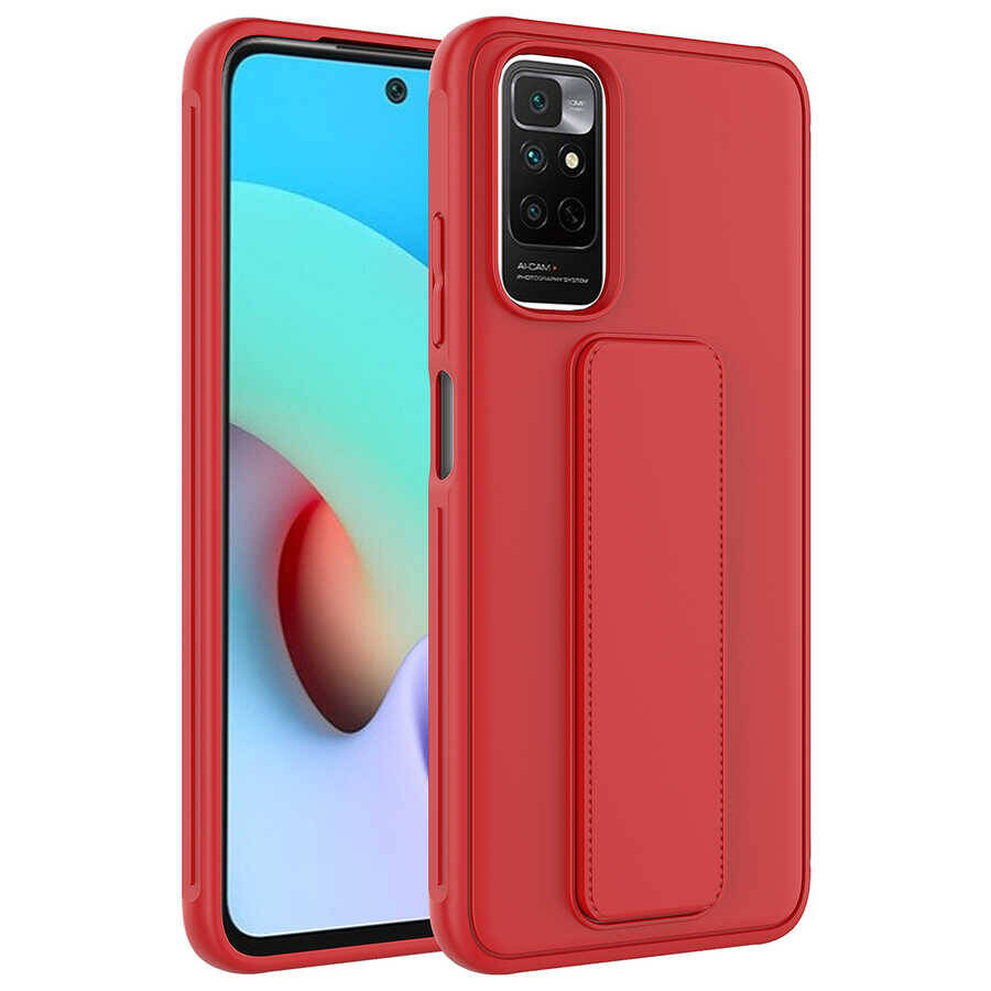 Xiaomi Redmi Note 11 Global Kılıf Zore Qstand Kapak - 5