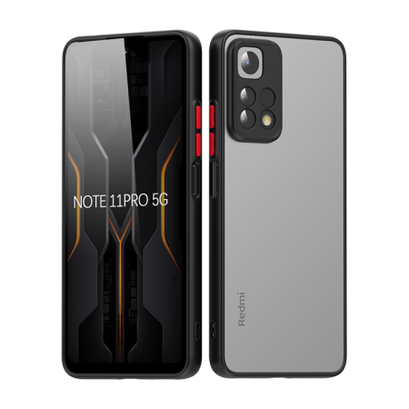 Xiaomi Redmi Note 11 Pro 5G Kılıf Zore Hux Kapak - 5