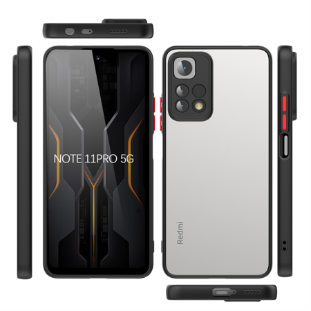 Xiaomi Redmi Note 11 Pro 5G Kılıf Zore Hux Kapak - 7