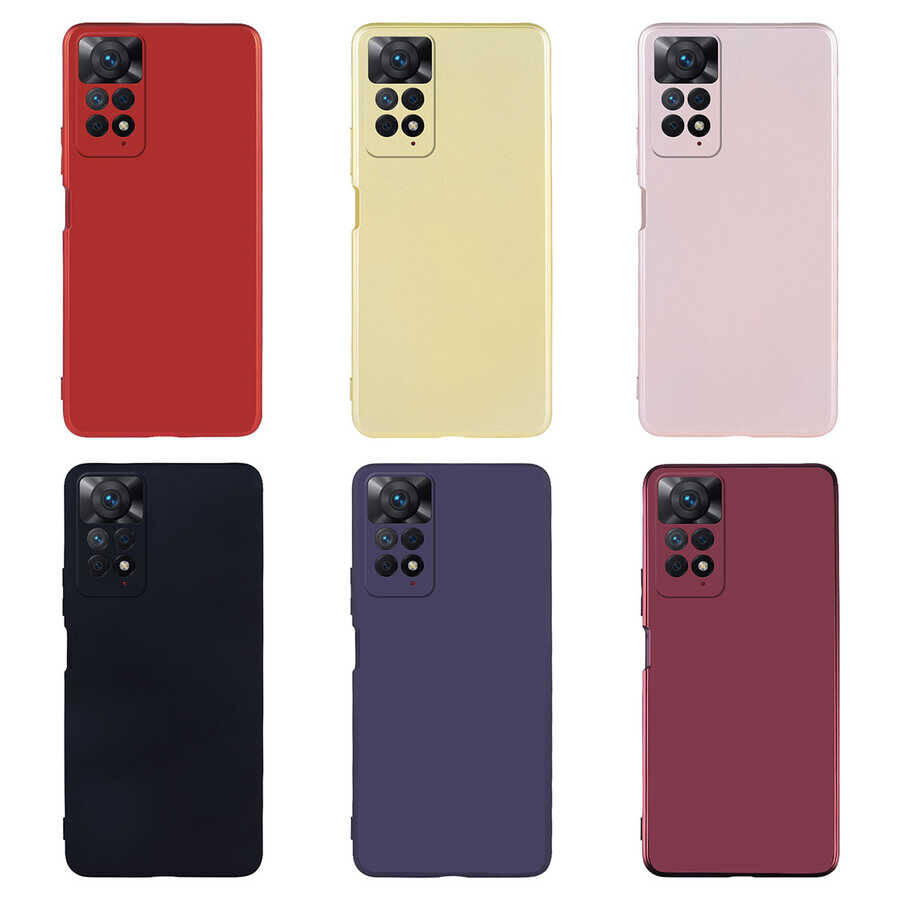 Xiaomi Redmi Note 11 Pro 5G Kılıf Zore Premier Silikon Kapak - 9