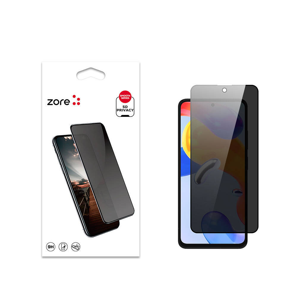 Xiaomi Redmi Note 11 Pro 5G Zore New 5D Privacy Temperli Ekran Koruyucu - 2