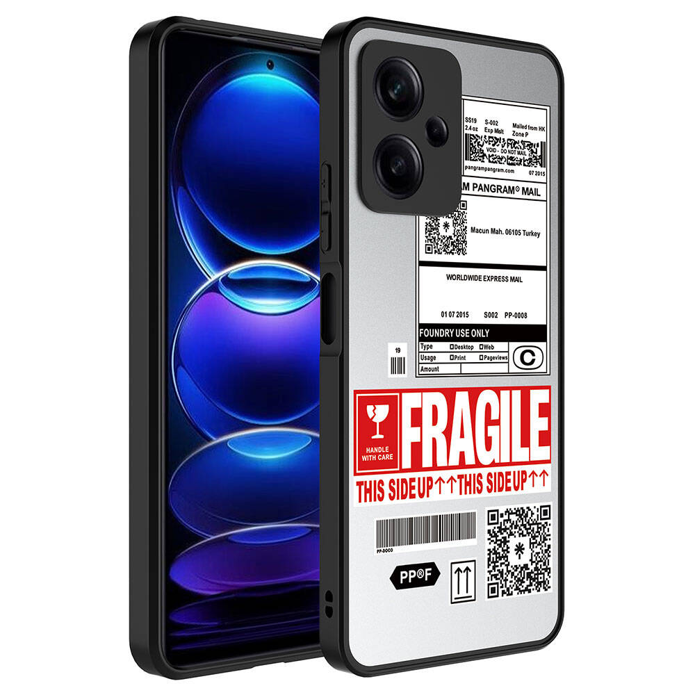 Xiaomi Redmi Note 12 5G Kılıf Aynalı Desenli Kamera Korumalı Parlak Zore Mirror Kapak - 4