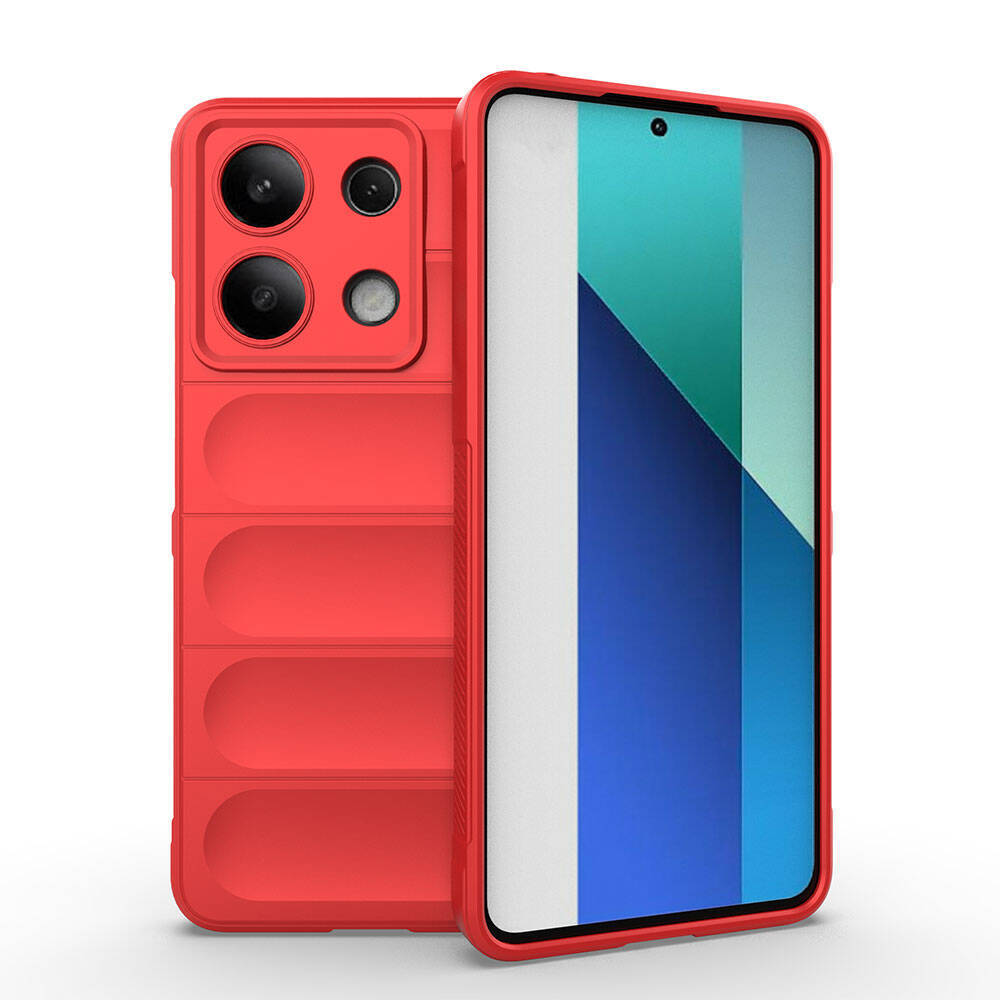 Xiaomi Redmi Note 13 4G Kılıf Esnek TPU Oyuklu Arka Yüzey Tasarımlı Zore Etnik Silikon Kapak - 5