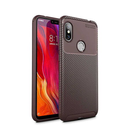 Xiaomi Redmi Note 6 Pro Kılıf Zore Negro Silikon Kapak - 1