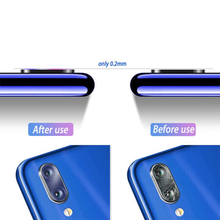 Xiaomi Redmi Note 7 Zore Nano Kamera Koruyucu - 7