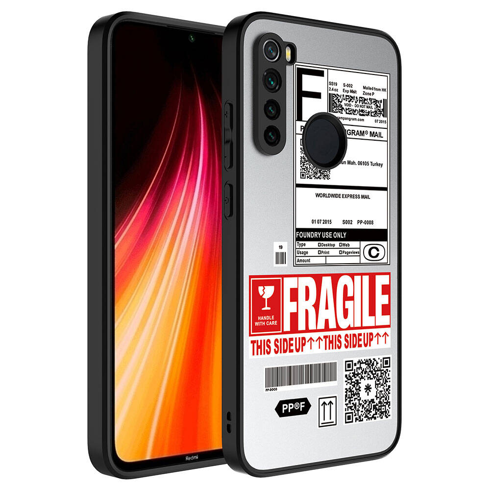 Xiaomi Redmi Note 8 Kılıf Aynalı Desenli Kamera Korumalı Parlak Zore Mirror Kapak - 4