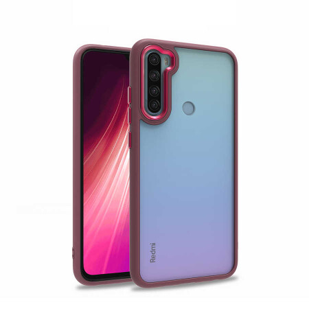 Xiaomi Redmi Note 8 Kılıf Zore Flora Kapak - 7