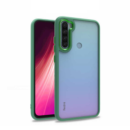 Xiaomi Redmi Note 8 Kılıf Zore Flora Kapak - 6