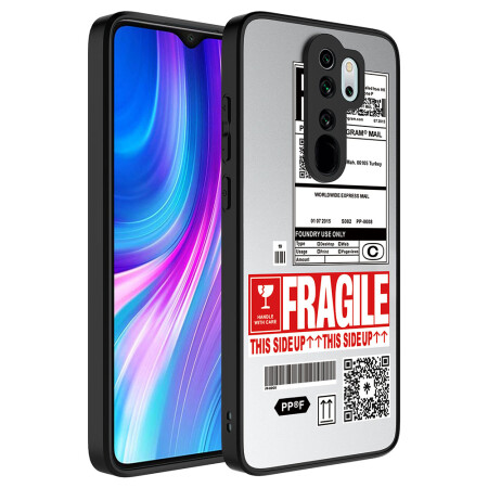 Xiaomi Redmi Note 8 Pro Kılıf Aynalı Desenli Kamera Korumalı Parlak Zore Mirror Kapak - 18