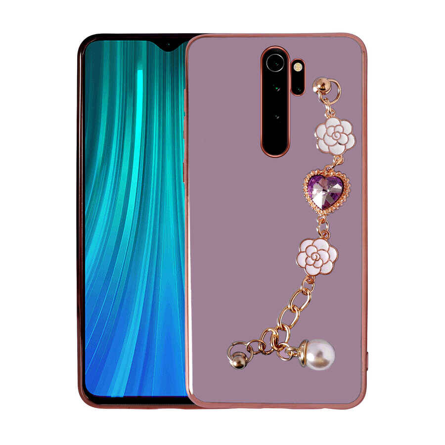 Xiaomi Redmi Note 8 Pro Kılıf El Tutamaçlı Kamera Korumalı Zore Taka Silikon Kapak - 3