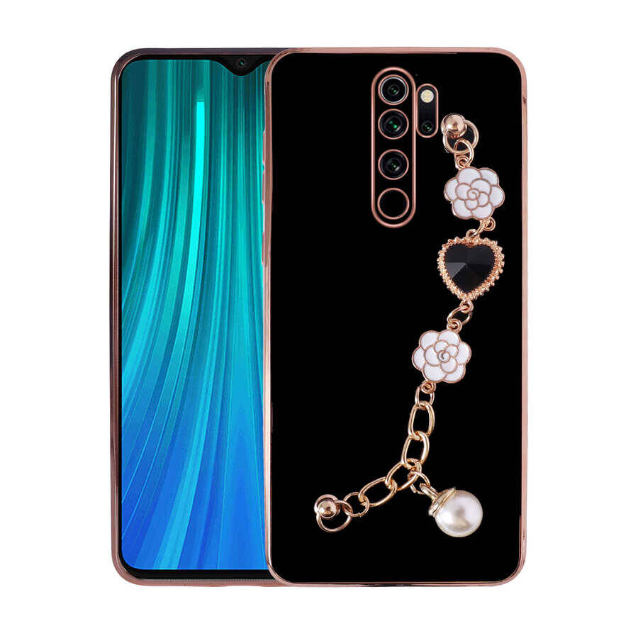 Xiaomi Redmi Note 8 Pro Kılıf El Tutamaçlı Kamera Korumalı Zore Taka Silikon Kapak - 1