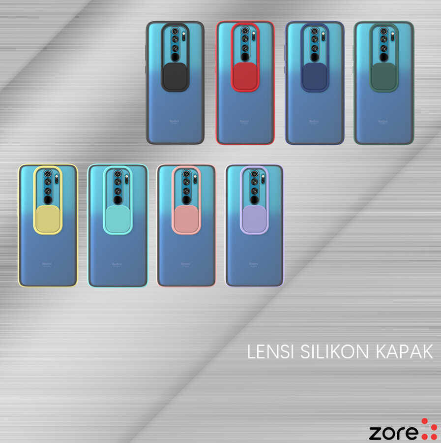 Xiaomi Redmi Note 8 Pro Kılıf Zore Lensi Kapak - 10