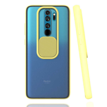 Xiaomi Redmi Note 8 Pro Kılıf Zore Lensi Kapak - 3