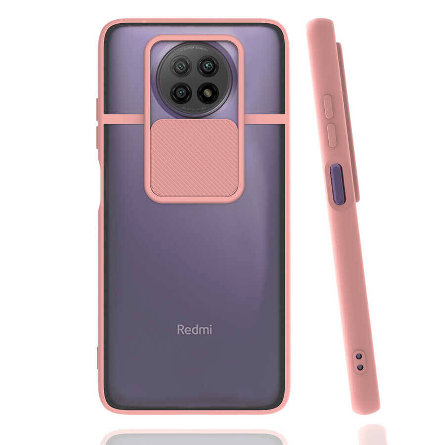 Xiaomi Redmi Note 9 5G Kılıf Zore Lensi Kapak - 5