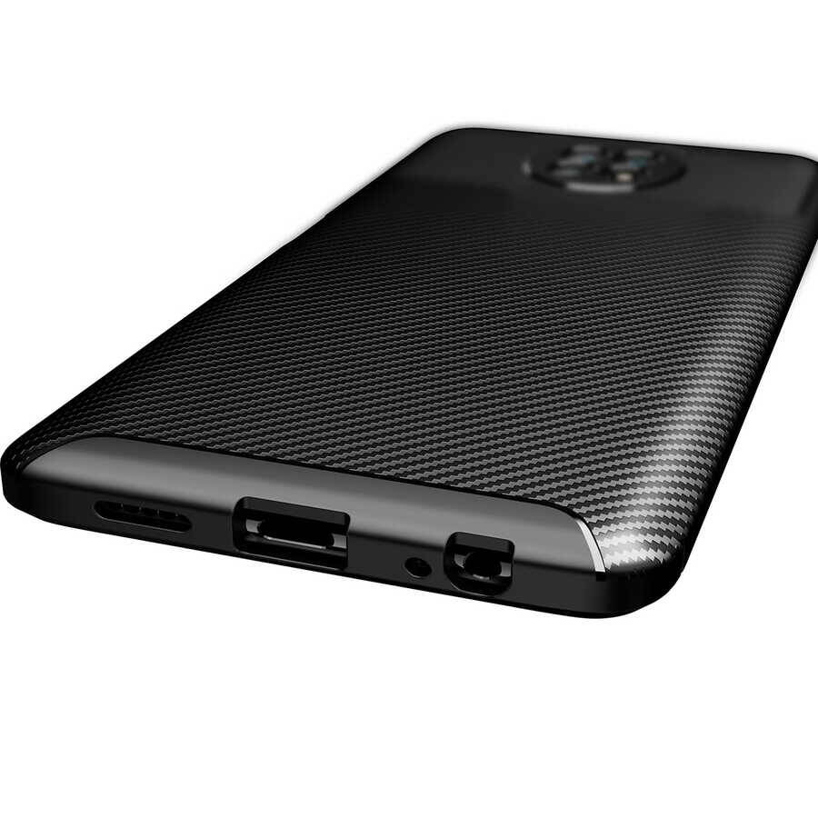 Xiaomi Redmi Note 9 5G Kılıf Zore Negro Silikon Kapak - 9