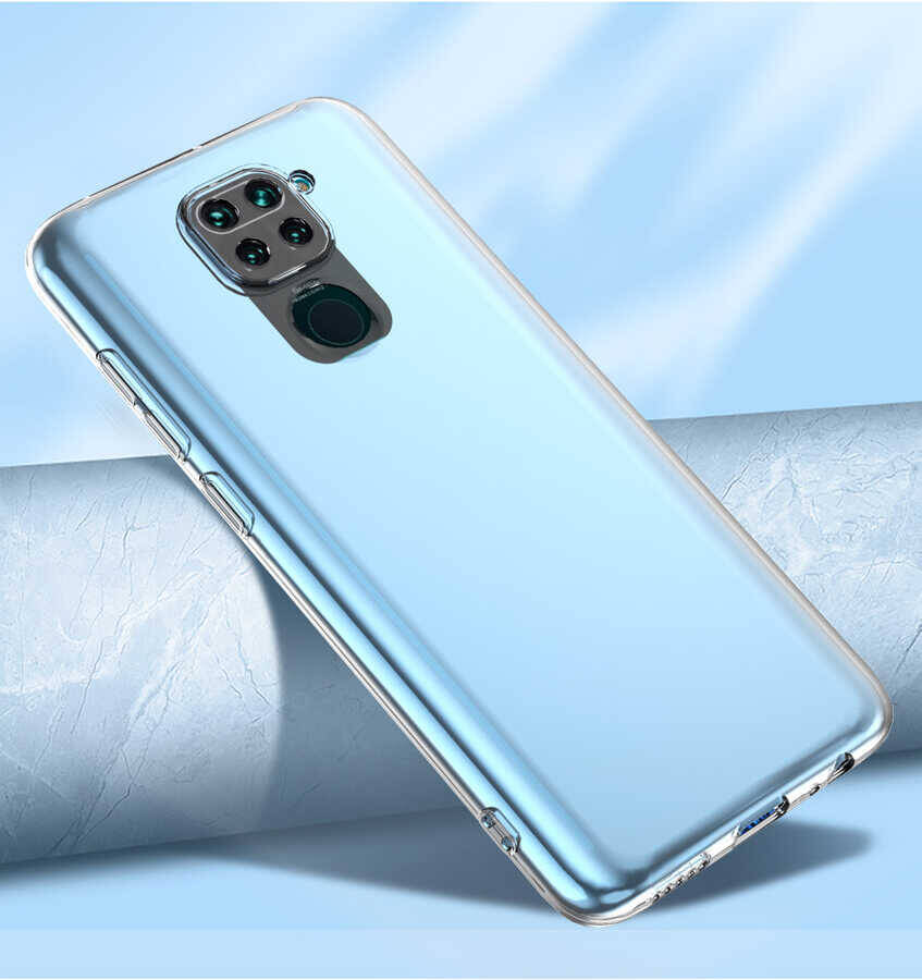 Xiaomi Redmi Note 9 Kılıf Zore Kamera Korumalı Süper Silikon Kapak - 7