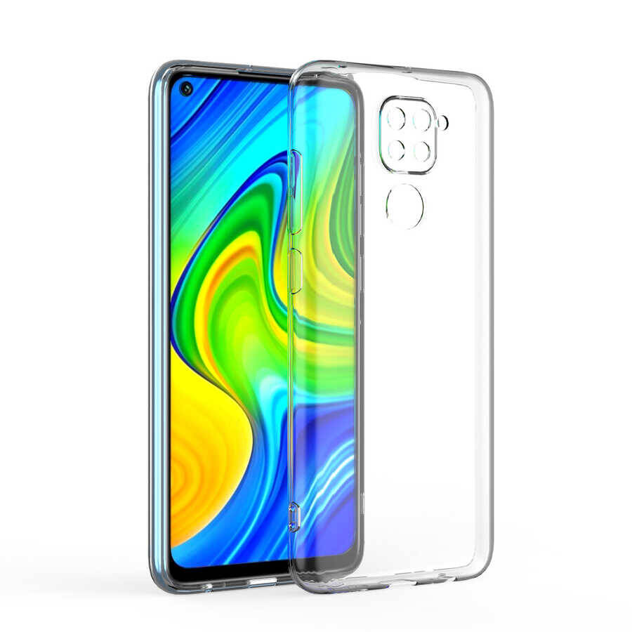 Xiaomi Redmi Note 9 Kılıf Zore Kamera Korumalı Süper Silikon Kapak - 4