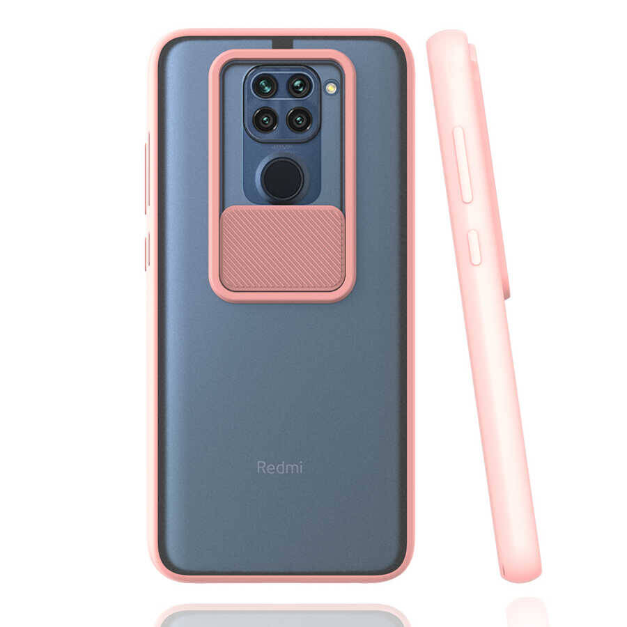 Xiaomi Redmi Note 9 Kılıf Zore Lensi Kapak - 5