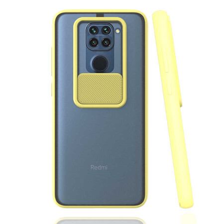 Xiaomi Redmi Note 9 Kılıf Zore Lensi Kapak - 3