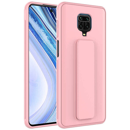 Xiaomi Redmi Note 9 Pro Kılıf Zore Qstand Kapak - 16