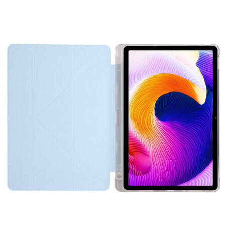 Xiaomi Redmi Pad SE Kılıf Zore Tri Folding Kalem Bölmeli Standlı Kılıf - 16