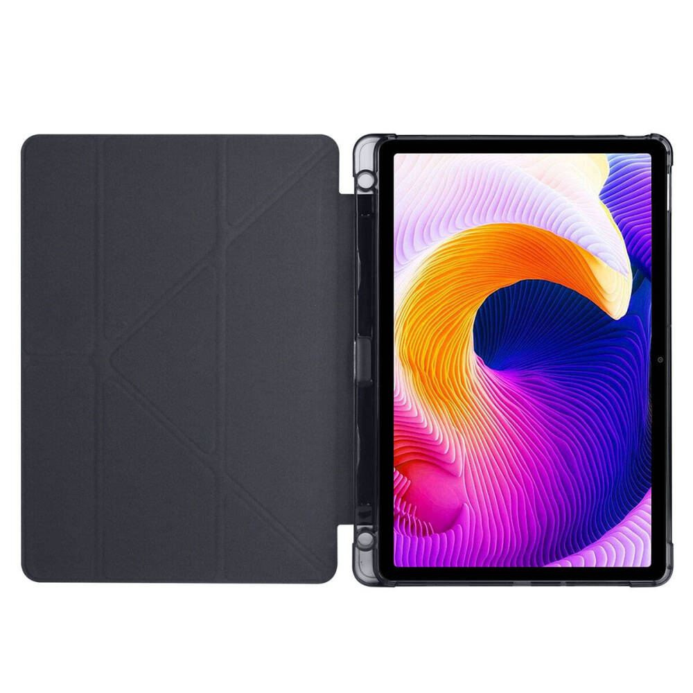 Xiaomi Redmi Pad SE Kılıf Zore Tri Folding Kalem Bölmeli Standlı Kılıf - 17