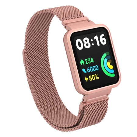 Xiaomi Redmi Watch 2 Lite Zore KRD-58 Metal Kordon - 13