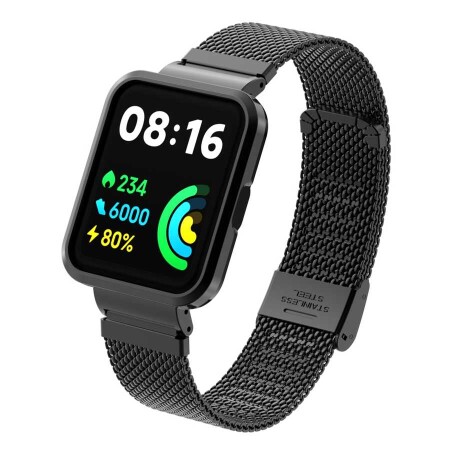 Xiaomi Redmi Watch 2 Lite Zore KRD-66 Metal Kordon - 6